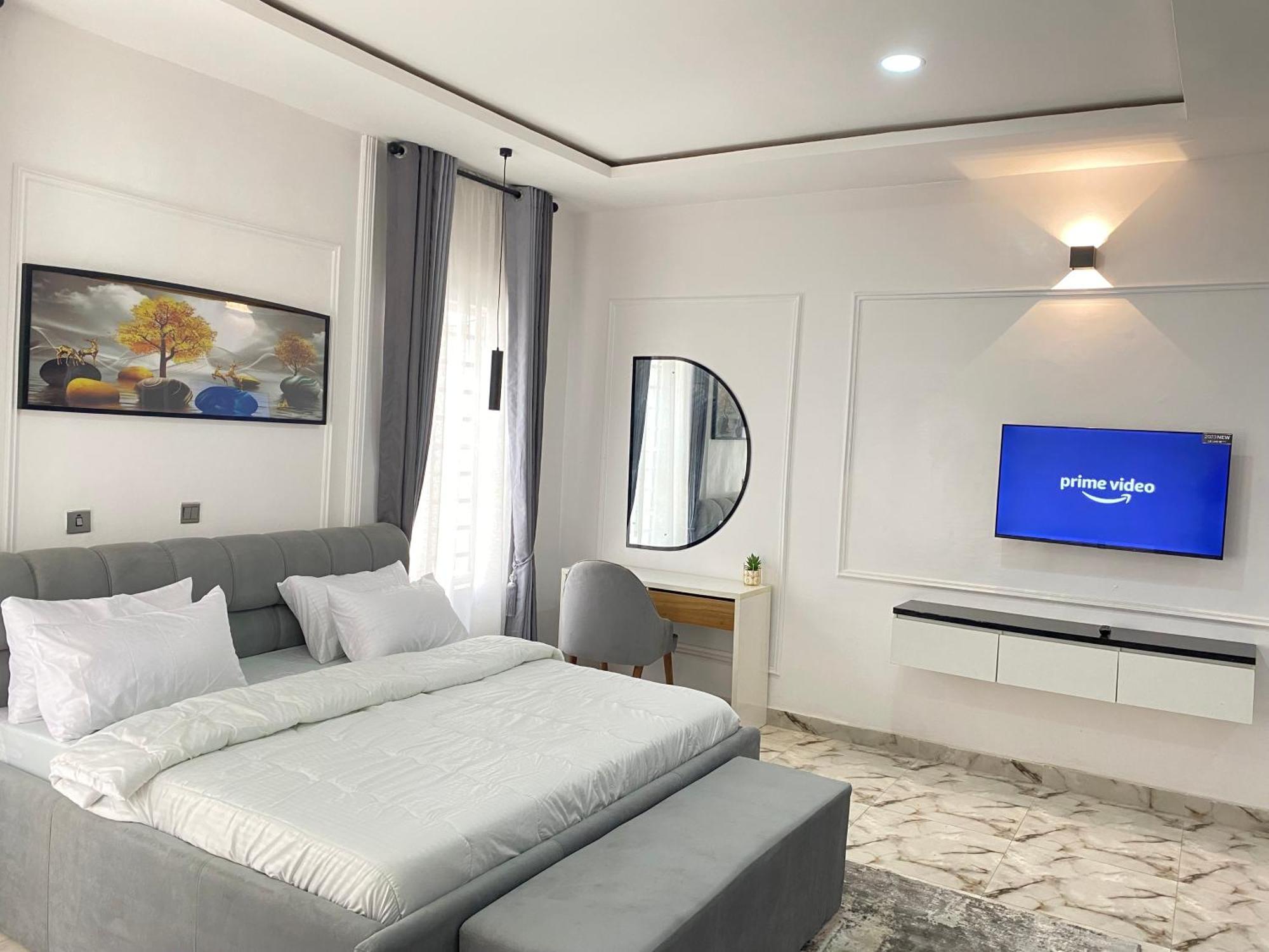 Ferienwohnung Luxe Haven Lekki Exterior foto