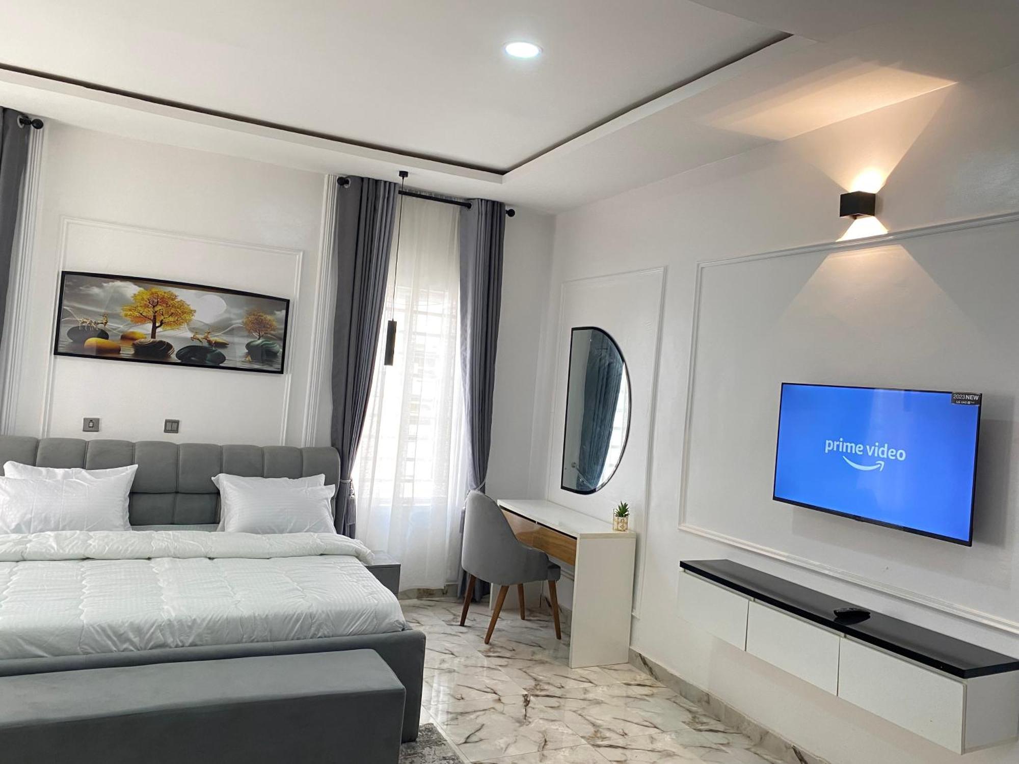 Ferienwohnung Luxe Haven Lekki Exterior foto