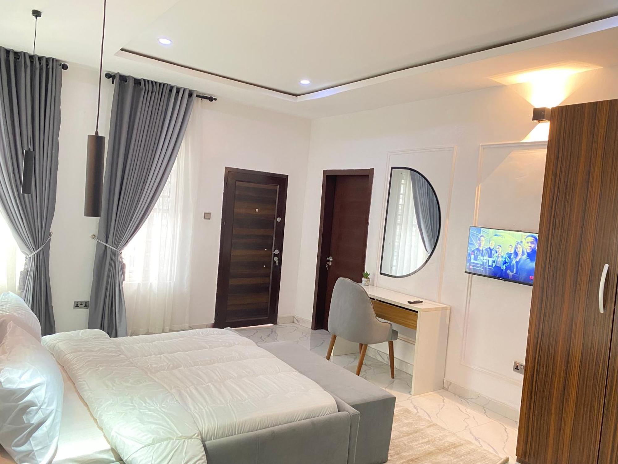 Ferienwohnung Luxe Haven Lekki Exterior foto